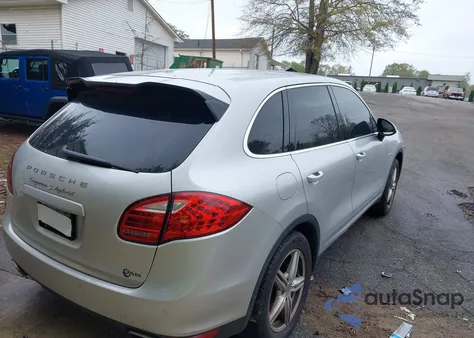 2012 Porsche Cayenne Hybrid S from USA, damaged, VIN WP1AE2A2XCLA90082